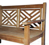 Picture of Teak Chippendale Bench 4 Ft