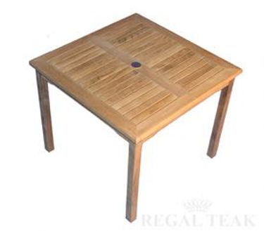 Picture of Teak 36in Square Bistro Table