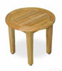 Picture of Teak Round End Table 18.5in Dia