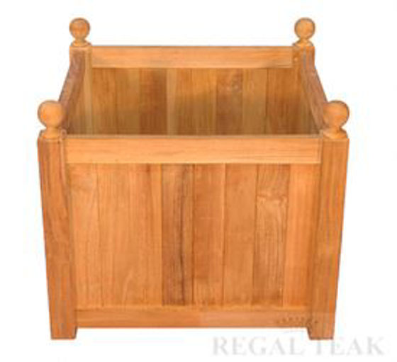 Picture of Teak Mission Planter 23in X 23in X 20in H
