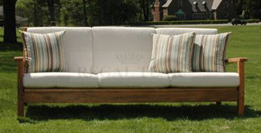 Picture of Teak Deep Seating 3 Seater Sofa
