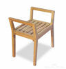 Picture of Teak Shower Bench with arms
