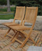 Picture of Teak Providence folding chair without arms