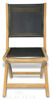 Picture of Teak Providence Chair no arm Batyline Black